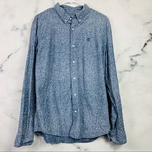 Timberland Blue Button Down Shirt